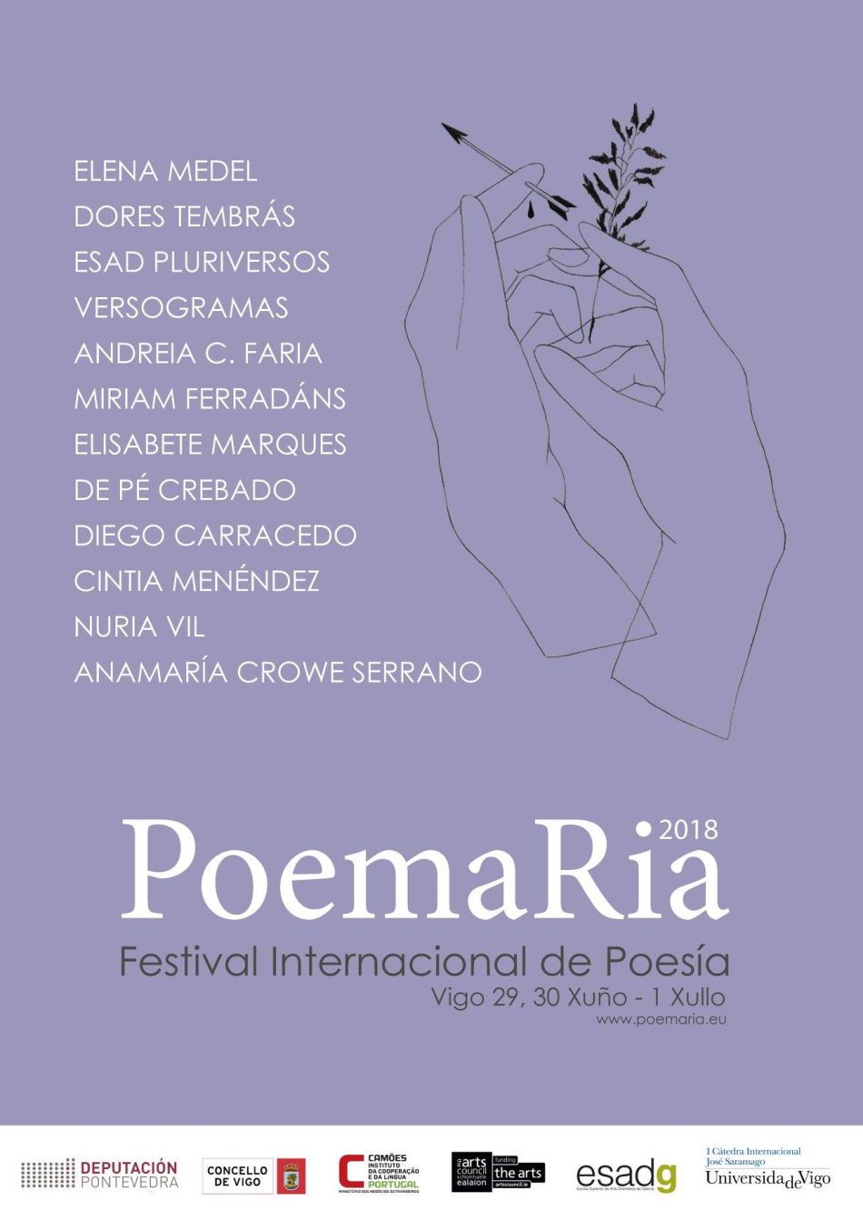 Versogramas en Poemaria