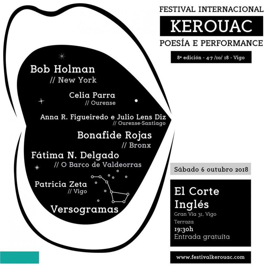 Presentación libro DVD Versogramas en el Festival Internacional Kerouac