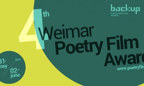 Premiere Internacional de Versogramas en Weimar Poetryfilm Award