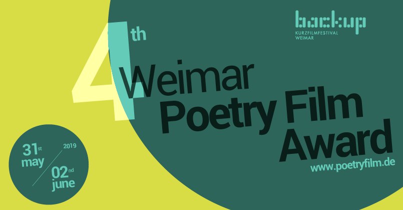 Premiere Internacional de Versogramas en Weimar Poetryfilm Award