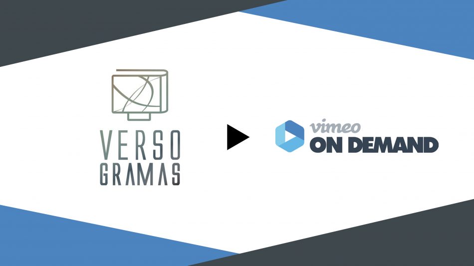 Versogramas, disponible en Vimeo On Demand